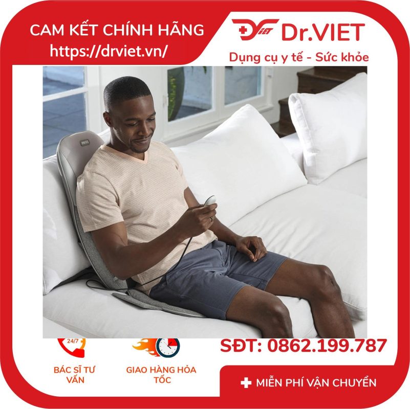 Đệm massage Shiatsu kèm nhiệt Homedics MCS-382 14 Đệm massage Shiatsu kèm nhiệt Homedics MCS-382
