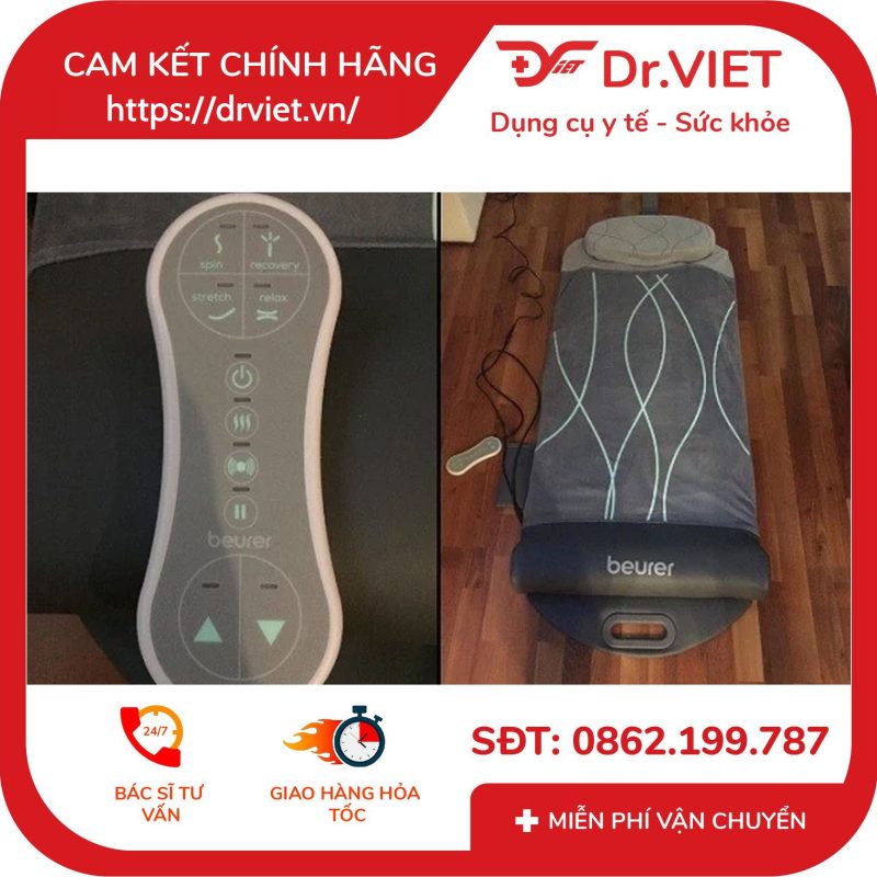 Đệm massage toàn thân Beurer MG280 10 Đệm massage toàn thân Beurer MG280