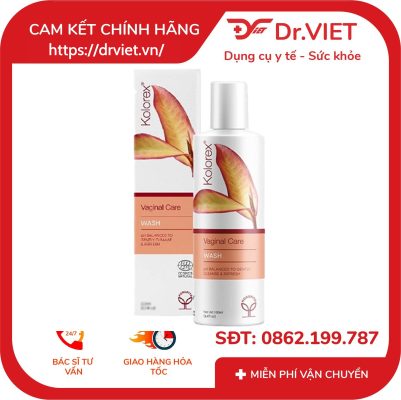 Gel Vệ Sinh Vùng Kín Kolorex Vaginal Care Wash 100ml 16 Gel Vệ Sinh Vùng Kín Kolorex Vaginal Care Wash 100ml