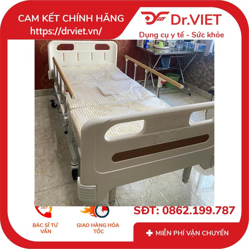 Giường Bệnh 12 chức năng 4 tay quay Model DP-E05 14 Giường Bệnh 12 chức năng 4 tay quay Model DP-E05