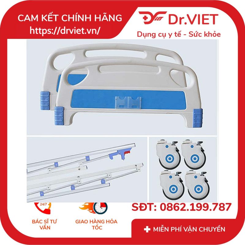 Giường bệnh nhân 1 tay quay TaJerMy TJM-G01 9 Giường bệnh nhân 1 tay quay TaJerMy TJM-G01