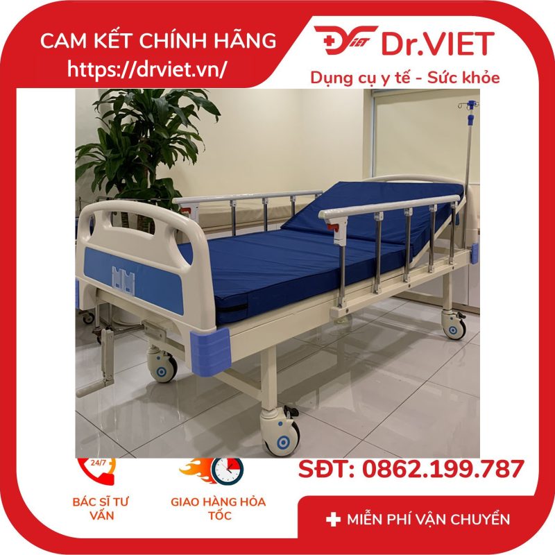 Giường bệnh nhân 1 tay quay TaJerMy TJM-G01 11 Giường bệnh nhân 1 tay quay TaJerMy TJM-G01