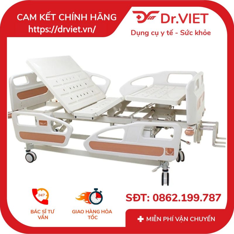 Giường bệnh nhân 3 chức năng Maidesite M01