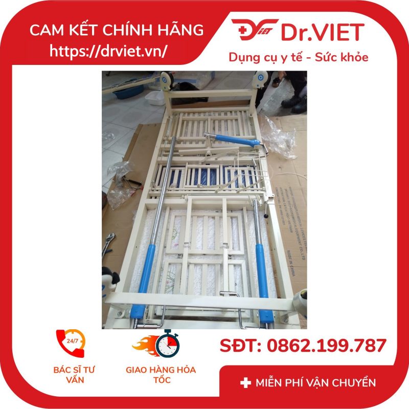 Giường bệnh nhân đa chức năng Tajermy TJM-G04 12 Giường bệnh nhân đa chức năng Tajermy TJM-G04