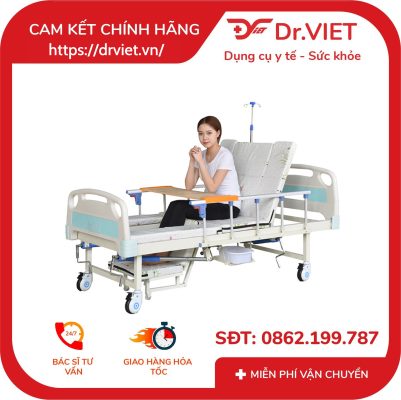 Giường bệnh nhân đa chức năng Tajermy TJM-G04 15 Giường bệnh nhân đa chức năng Tajermy TJM-G04