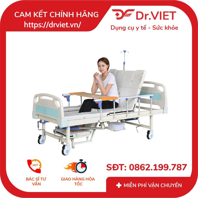 Giường bệnh nhân đa chức năng Tajermy TJM-G04