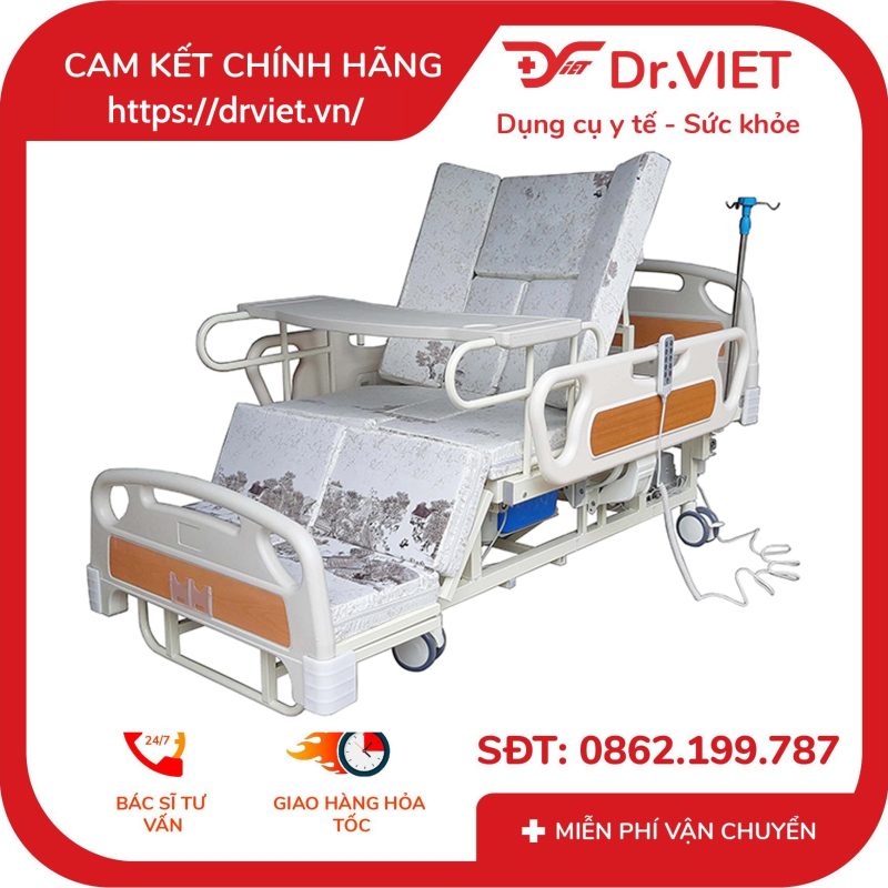 Alternative view of Giường Bệnh Nhân Đa Năng Điện Cơ Lucass GB-4E (GB-4)