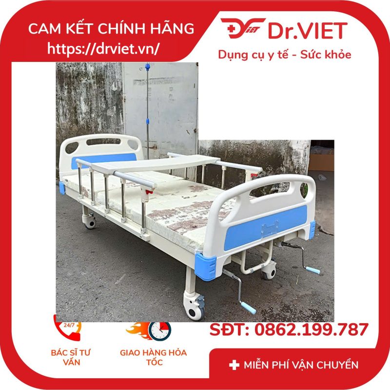 Giường Y Tế 4 Tay Quay Đa Năng Lucass GB-C31 12 Giường Y Tế 4 Tay Quay Đa Năng Lucass GB-C31