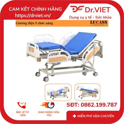 Giường Y Tế Điện 5 Chức Năng Lucass GB-35E 13 Giường Y Tế Điện 5 Chức Năng Lucass GB-35E