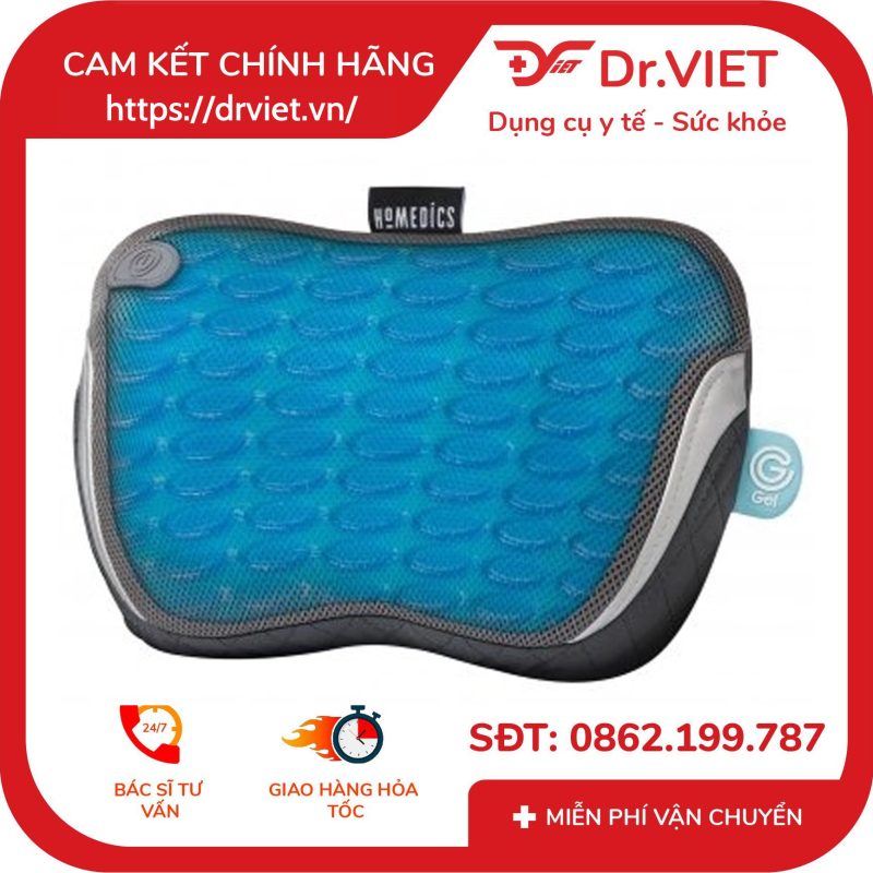 Gối massage 3D công nghệ Gel Touch HoMedics SP-135HJ 14 Gối massage 3D công nghệ Gel Touch HoMedics SP-135HJ