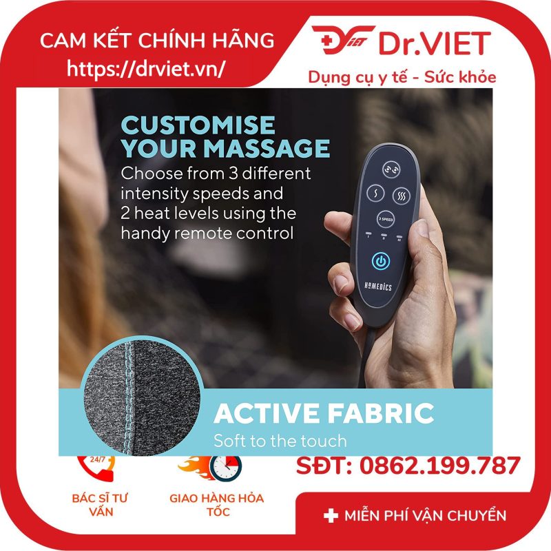 Gối massage cổ vai gáy HoMedics TH-SPTF2000-GB 13 Gối massage cổ vai gáy HoMedics TH-SPTF2000-GB