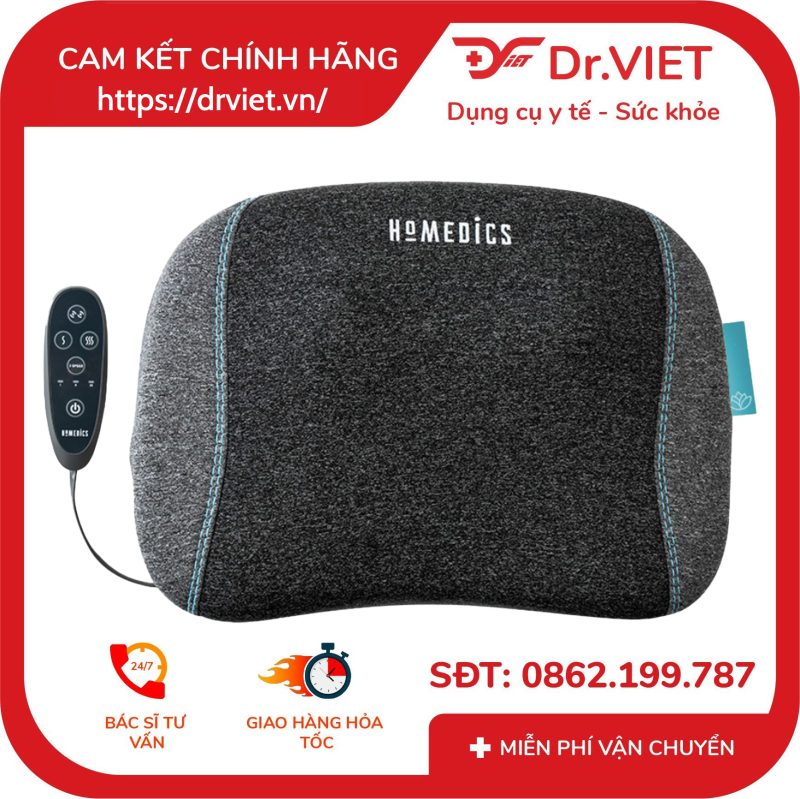 Gối massage cổ vai gáy HoMedics TH-SPTF2000-GB