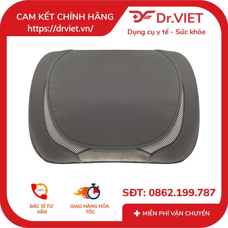 Gối massage kèm nhiệt Shiatsu 3D HoMedics SP-100H-GB 10 Gối massage kèm nhiệt Shiatsu 3D HoMedics SP-100H-GB