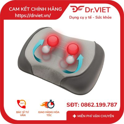 Gối massage kèm nhiệt Shiatsu 3D HoMedics SP-100H-GB 15 Gối massage kèm nhiệt Shiatsu 3D HoMedics SP-100H-GB