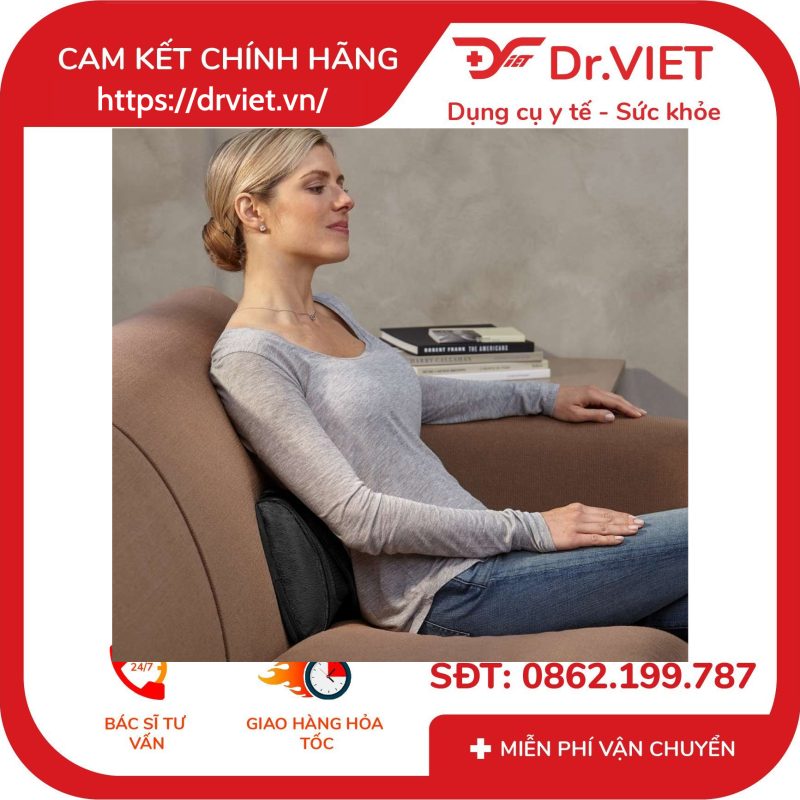 Gối massage Shiatsu kèm nhiệt HoMedics SP-18HJ 10 Gối massage Shiatsu kèm nhiệt HoMedics SP-18HJ