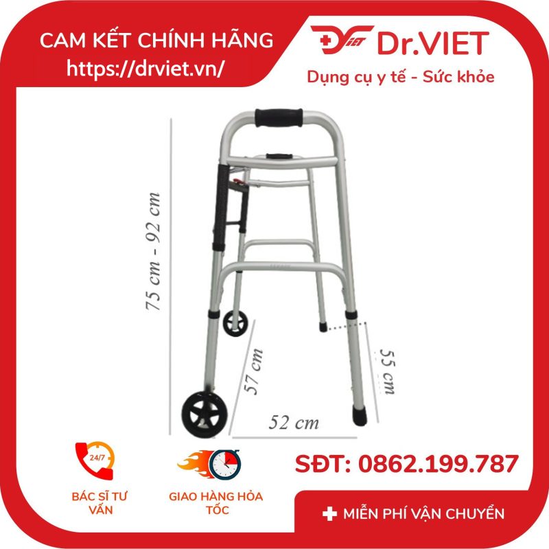 Khung tập đi Lucass W-6 8 Khung tập đi Lucass W-6