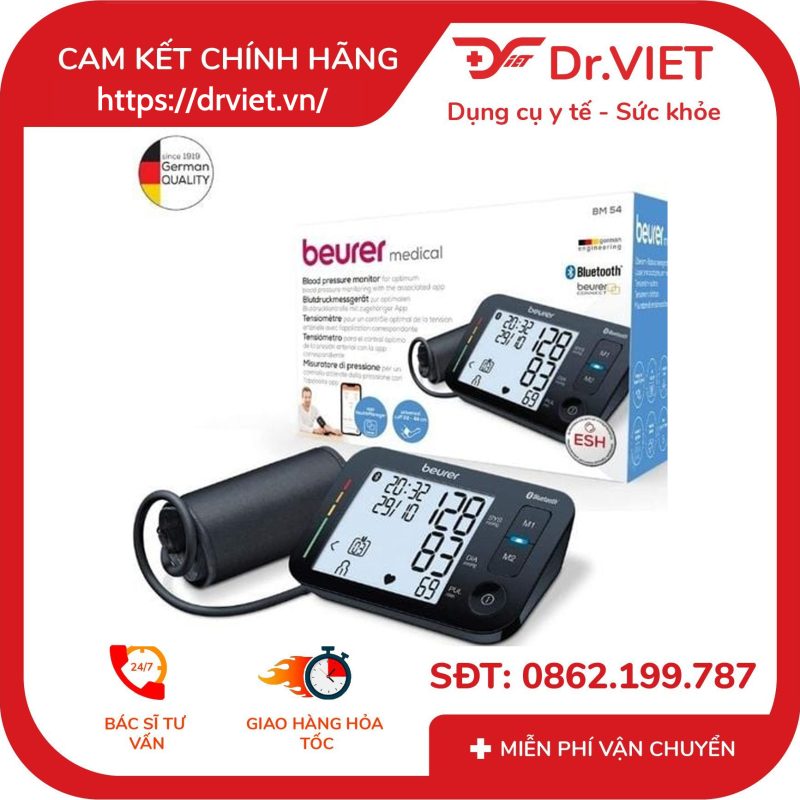 Máy đo huyết áp bắp tay Beurer BM54
