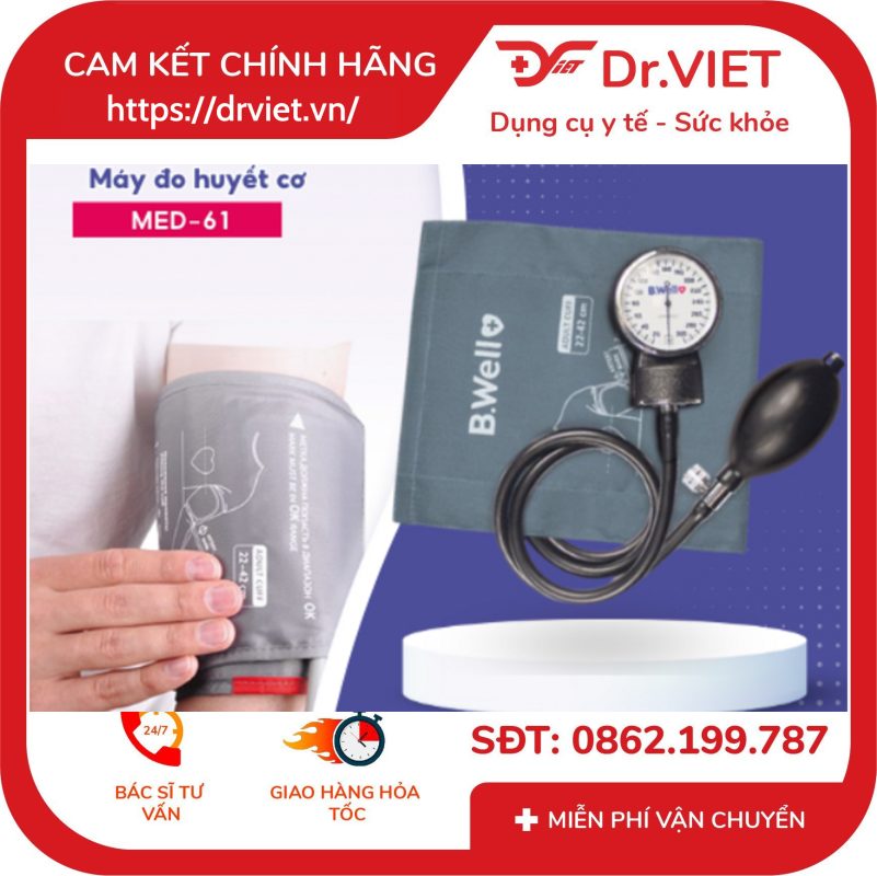 Máy đo huyết áp cơ B.Well Swiss MED-61 14 Máy đo huyết áp cơ B.Well Swiss MED-61