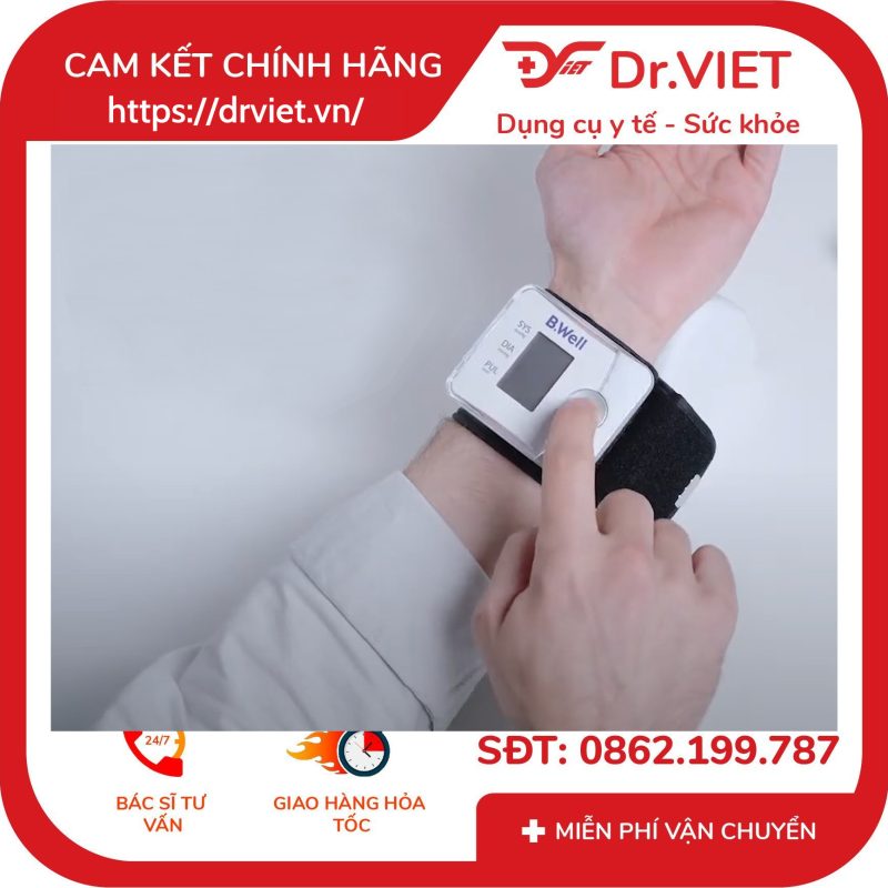 Máy đo huyết áp cổ tay B.Well Swiss PRO-39 12 Máy đo huyết áp cổ tay B.Well Swiss PRO-39