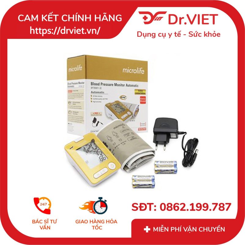 Máy đo huyết áp Microlife BP 3NM1-3E 14 Máy đo huyết áp Microlife BP 3NM1-3E