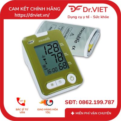 Máy đo huyết áp Microlife BP 3NM1-3E 15 Máy đo huyết áp Microlife BP 3NM1-3E