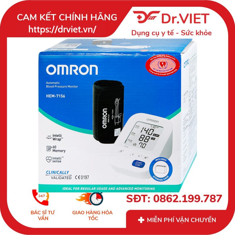 Máy đo huyết áp Omron HEM-7156