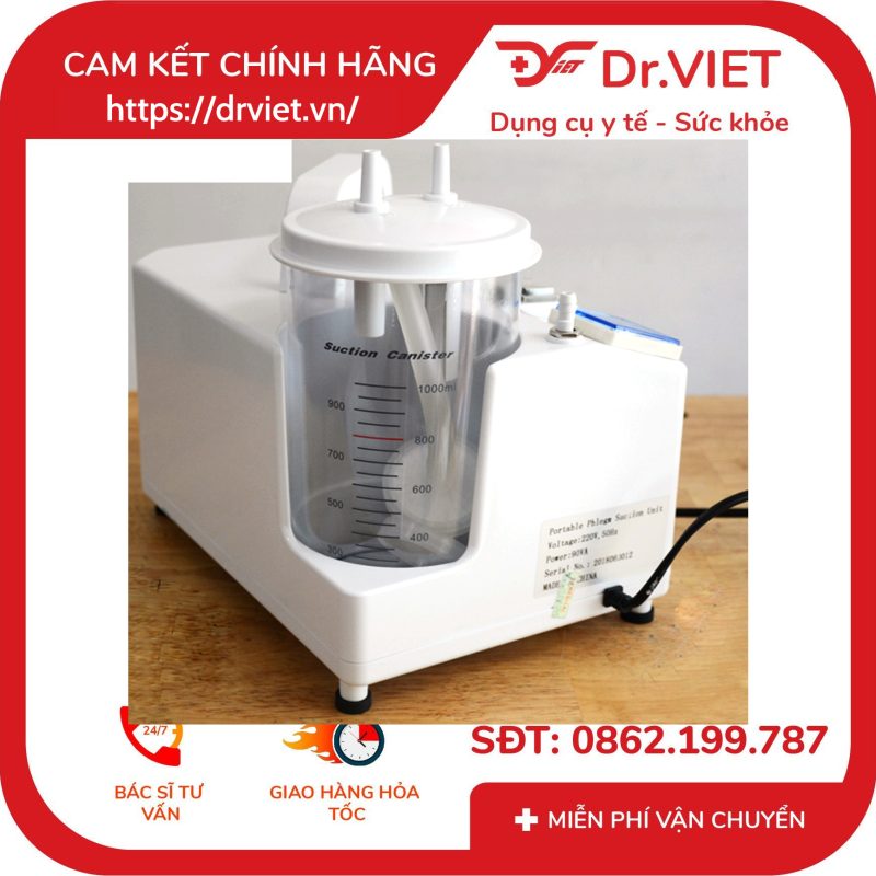 Máy hút dịch 1 bình Lucass SS-6A