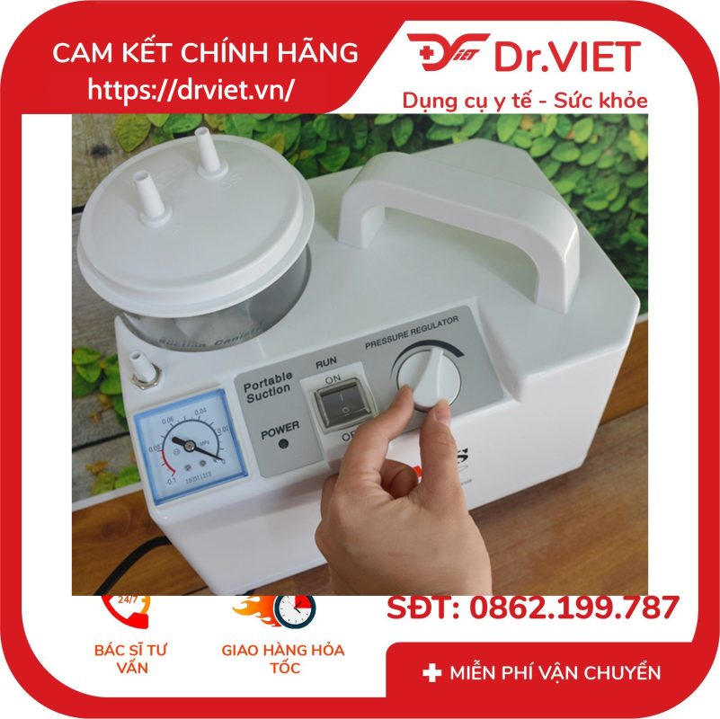 Máy hút dịch 1 bình Lucass SS-6A 15 Máy hút dịch 1 bình Lucass SS-6A