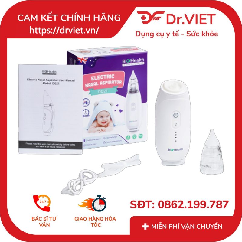 Máy hút mũi BIOHEALTH DQ21 8 Máy hút mũi BIOHEALTH DQ21