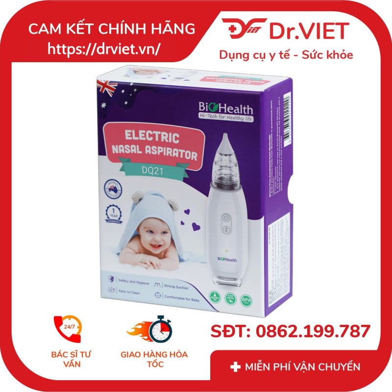 Máy hút mũi BIOHEALTH DQ21 9 Máy hút mũi BIOHEALTH DQ21