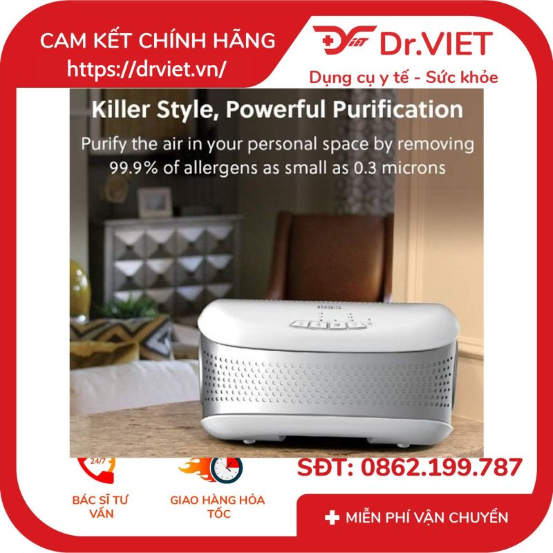 Máy lọc không khí để bàn TotalClean Homedics AP-DT10WT 11 Máy lọc không khí để bàn TotalClean Homedics AP-DT10WT