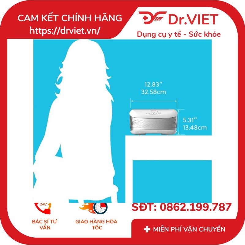 Máy lọc không khí để bàn TotalClean Homedics AP-DT10WT 13 Máy lọc không khí để bàn TotalClean Homedics AP-DT10WT