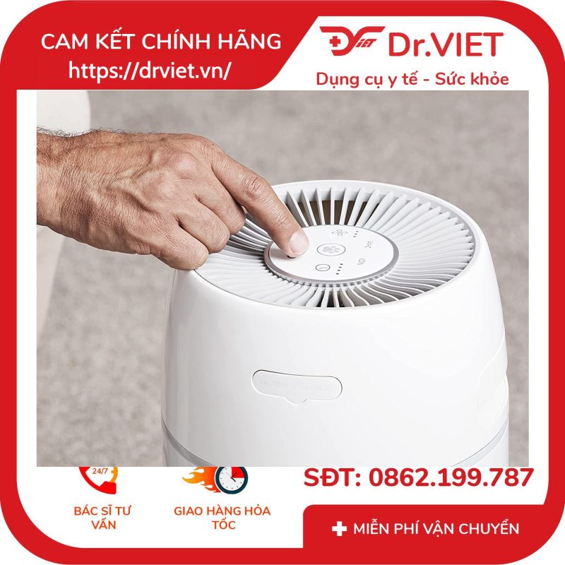 Máy lọc không khí HoMedics AP-PET35A-WT 13 Máy lọc không khí HoMedics AP-PET35A-WT