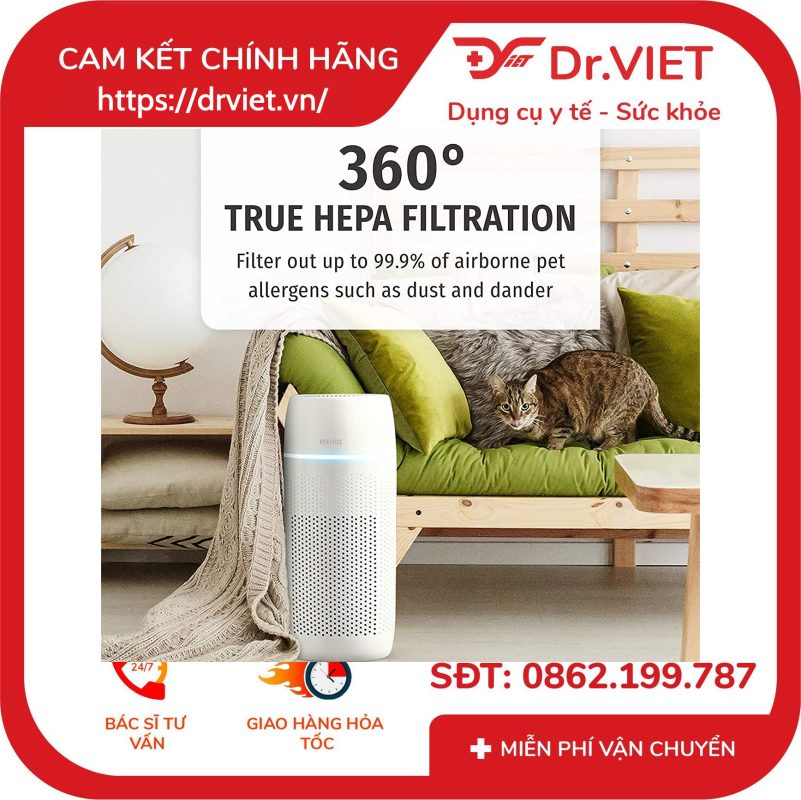Máy lọc không khí HoMedics AP-PET35A-WT