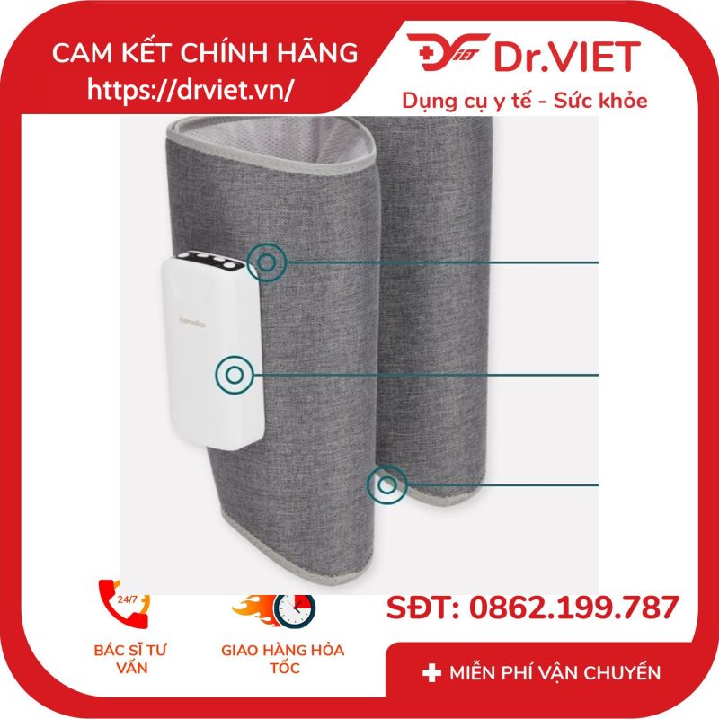 Máy massage bắp chân HoMedics SR-110H 12 Máy massage bắp chân HoMedics SR-110H