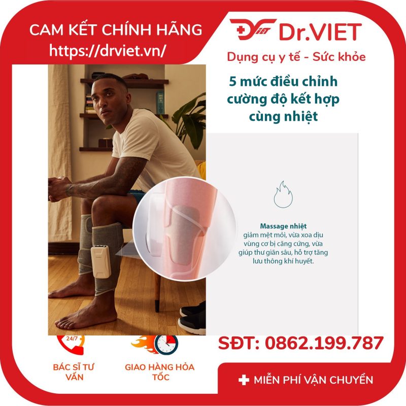 Máy massage bắp chân HoMedics SR-110H 15 Máy massage bắp chân HoMedics SR-110H