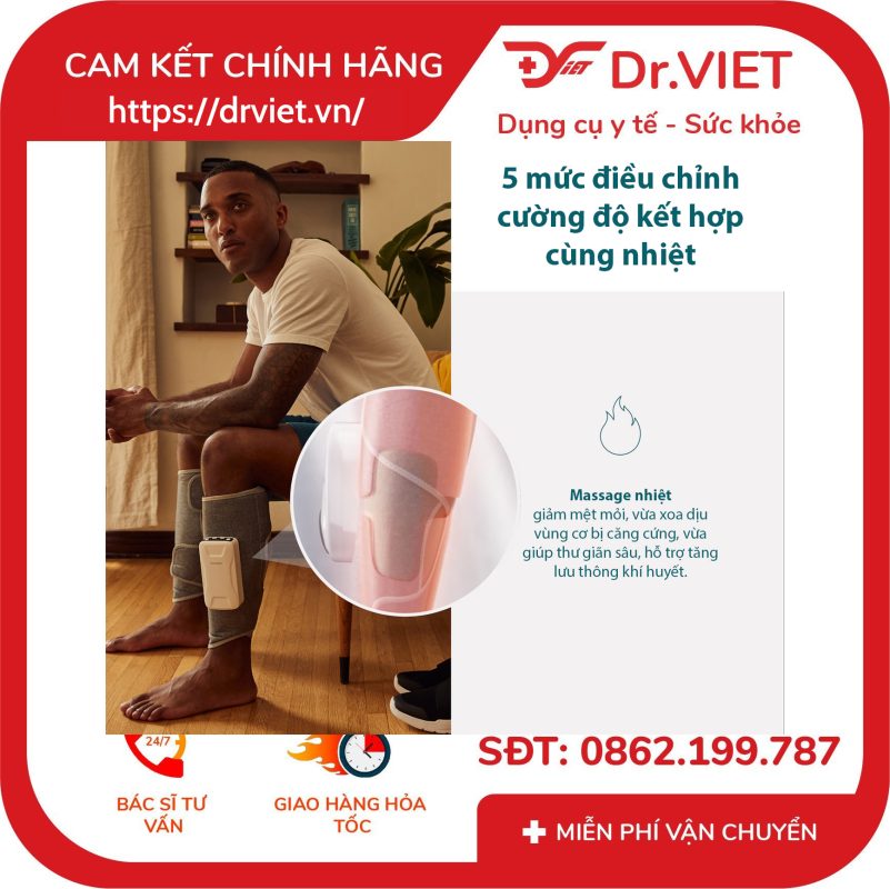 Máy massage bắp chân HoMedics SR-110H 16 Máy massage bắp chân HoMedics SR-110H