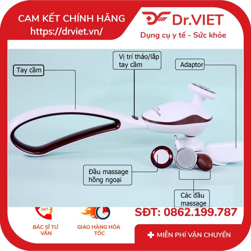 Máy massage cầm tay Beurer MG510 12 Máy massage cầm tay Beurer MG510