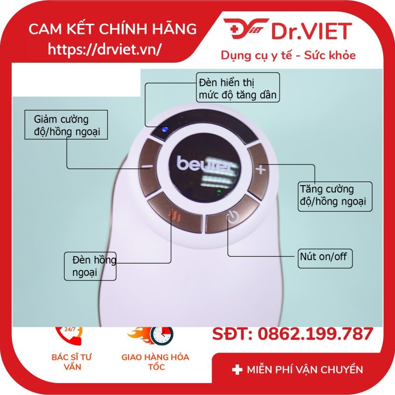 Máy massage cầm tay Beurer MG510 17 Máy massage cầm tay Beurer MG510