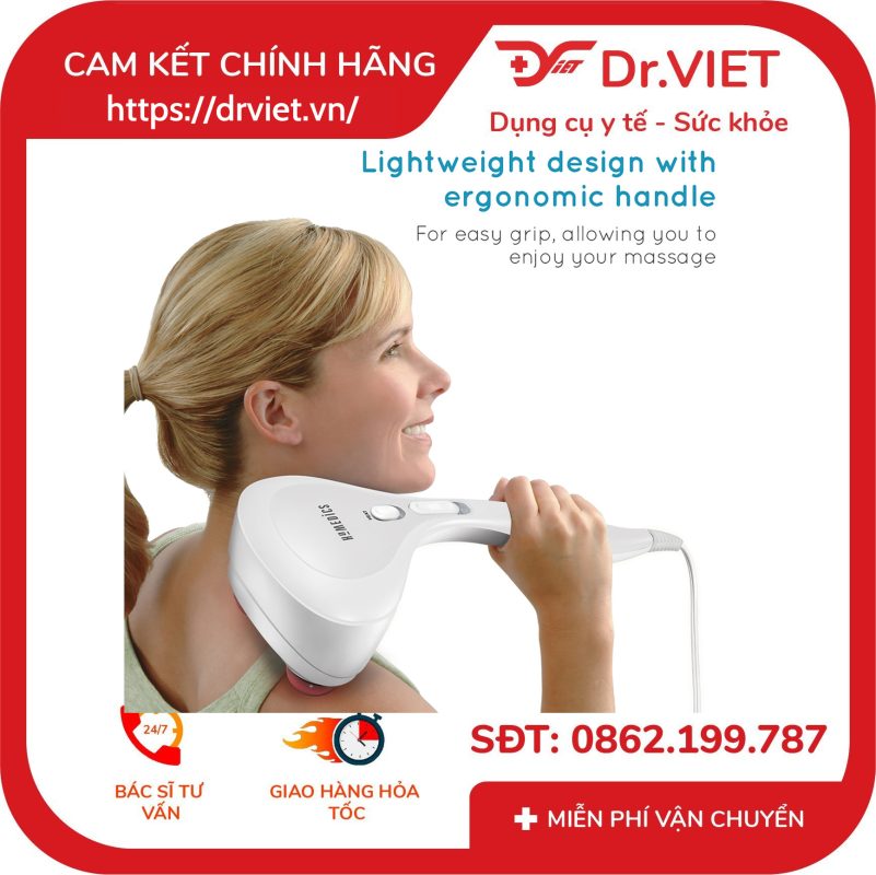 Máy massage cầm tay HoMedics PA-MHA-GB 16 Máy massage cầm tay HoMedics PA-MHA-GB