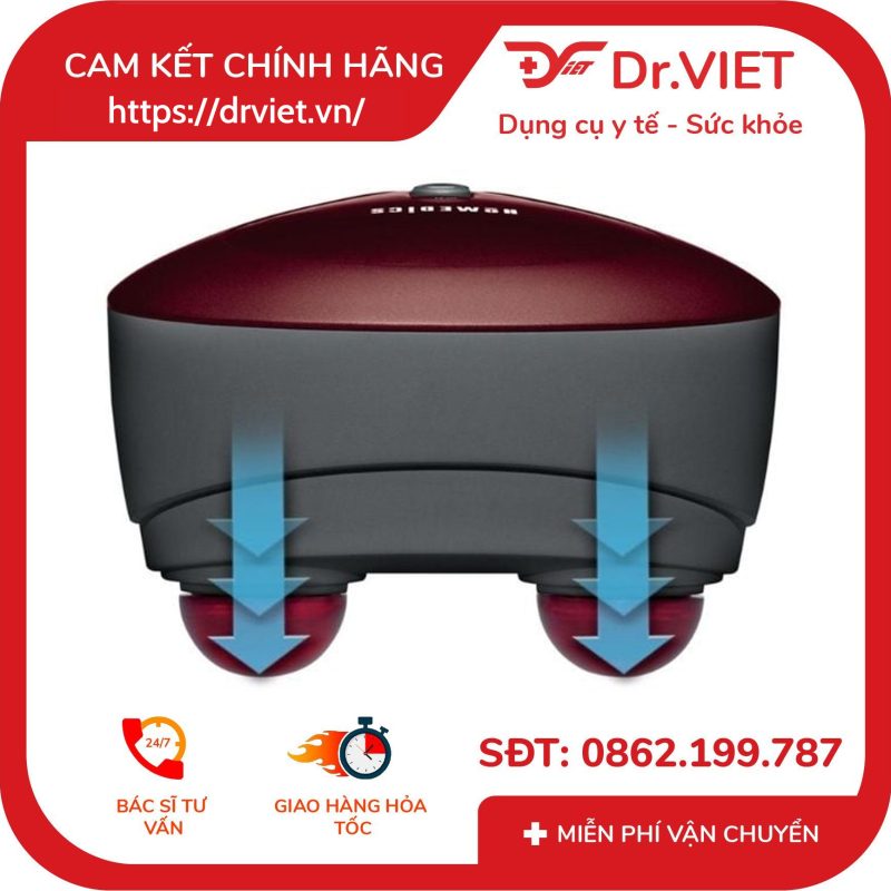 Máy massage cầm tay kèm nhiệt HoMedics HHP-285HJTHP