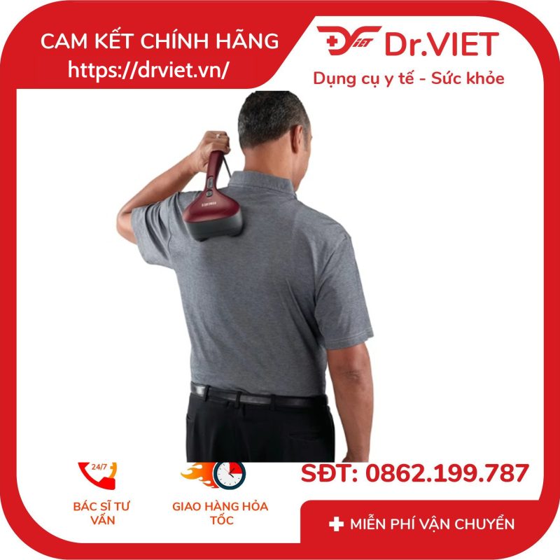 Máy massage cầm tay kèm nhiệt HoMedics HHP-285HJTHP