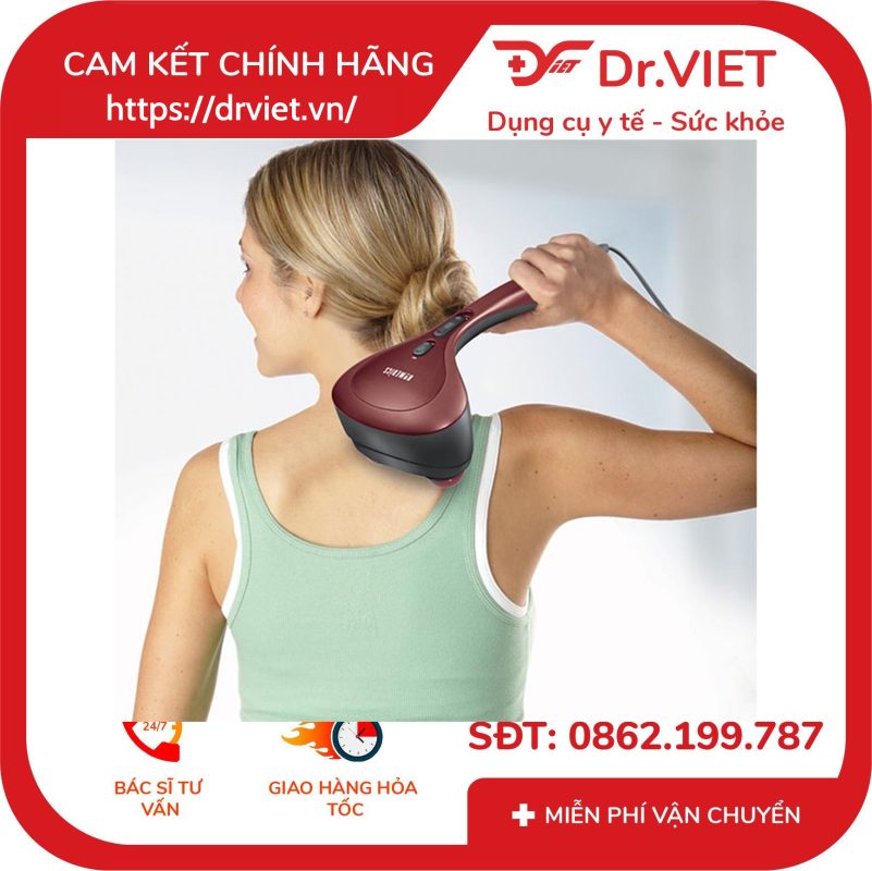 Máy massage cầm tay kèm nhiệt HoMedics HHP-285HJTHP 18 Máy massage cầm tay kèm nhiệt HoMedics HHP-285HJTHP