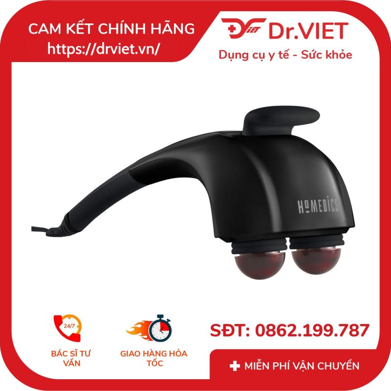 Máy massage cầm tay kèm nhiệt HoMedics HHP-385H