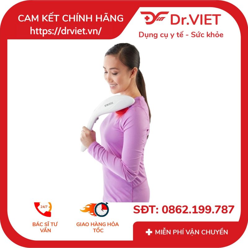 Máy massage cầm tay kèm nhiệt Homedics HHP-405