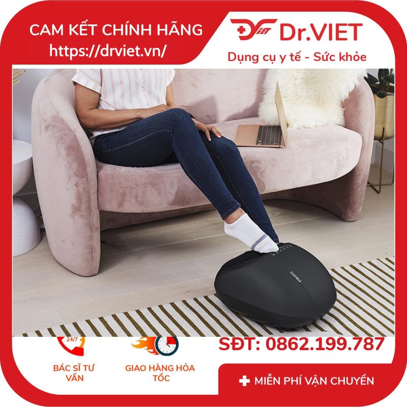 Máy massage chân 3in1 kèm nhiệt Homedics FMS-360 12 Máy massage chân 3in1 kèm nhiệt Homedics FMS-360