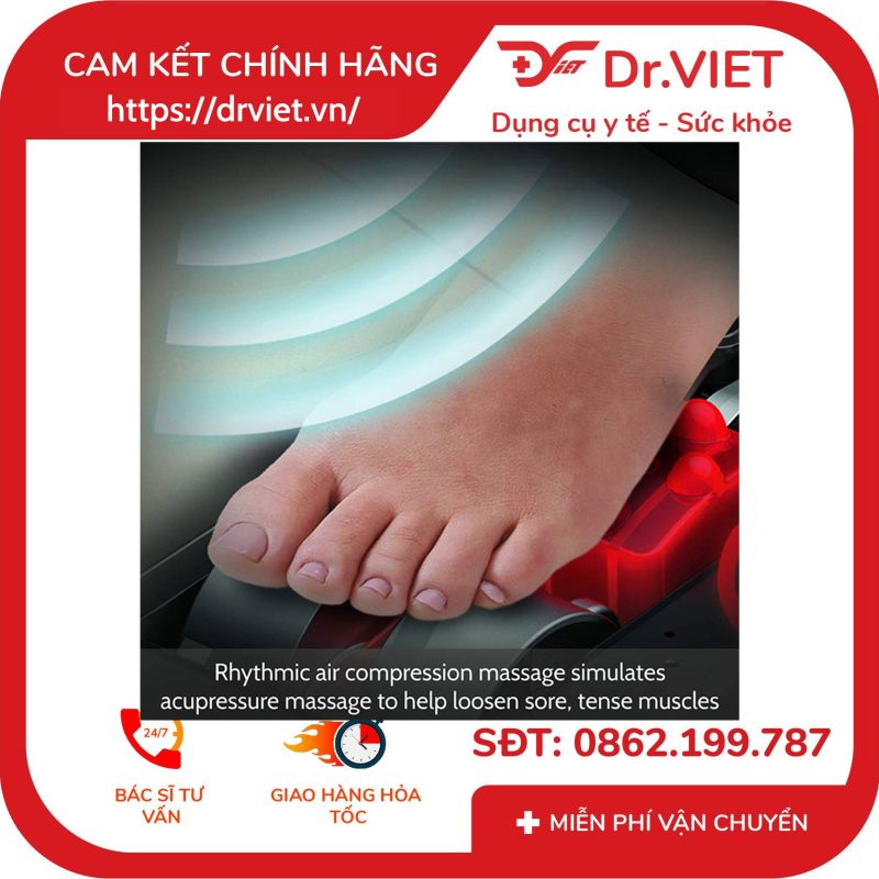 Máy massage chân 3in1 kèm nhiệt Homedics FMS-360 17 Máy massage chân 3in1 kèm nhiệt Homedics FMS-360