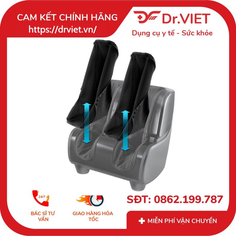 Máy massage chân và bắp chân HoMedics FMS-400J 13 Máy massage chân và bắp chân HoMedics FMS-400J