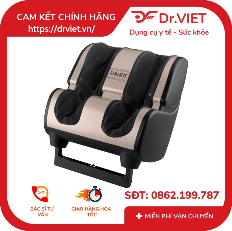 Máy massage chân và bắp chân Homedics FMS-500HJ kèm nhiệt