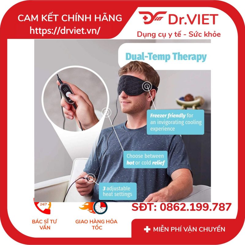 Máy massage mắt Homedics HP-G42AJ 10 Máy massage mắt Homedics HP-G42AJ